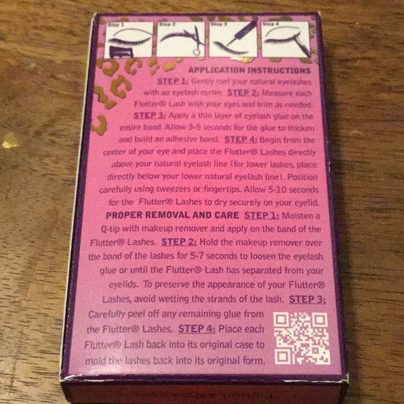 NWT Ersatz Limited Edition Flutter Lashes @makeupshayla #slay With Adhesive - Picture 4 of 5